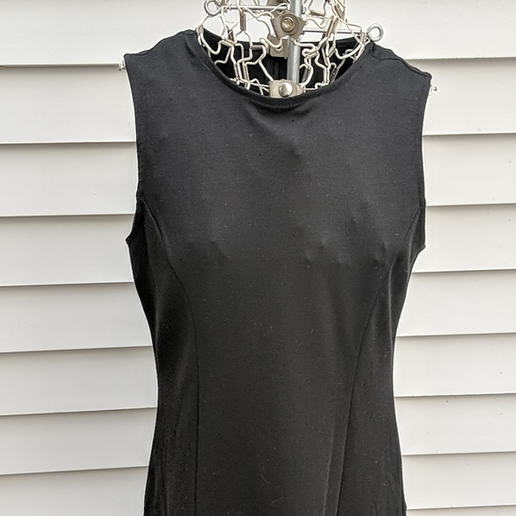 Gap black sleeveless midi dress - Picture 2 of 7
